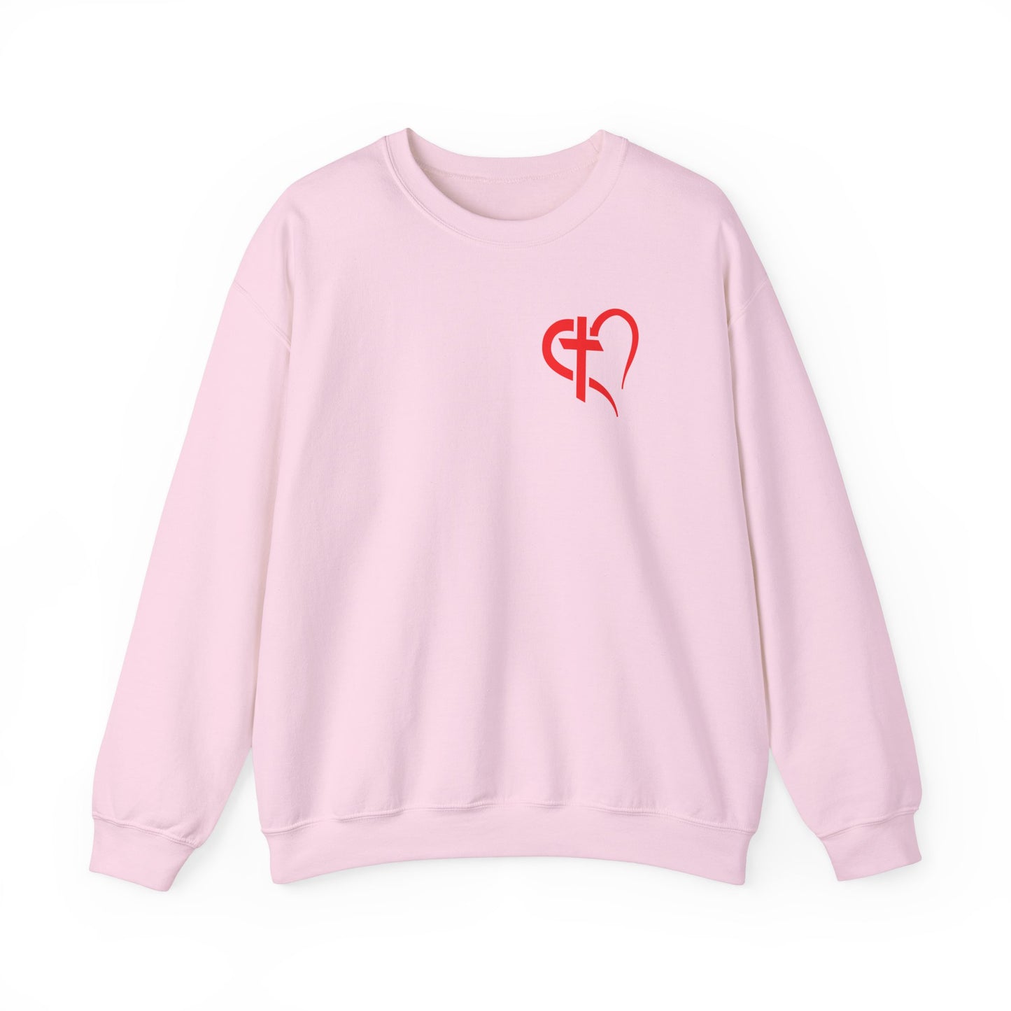Crewneck - Heart Cross