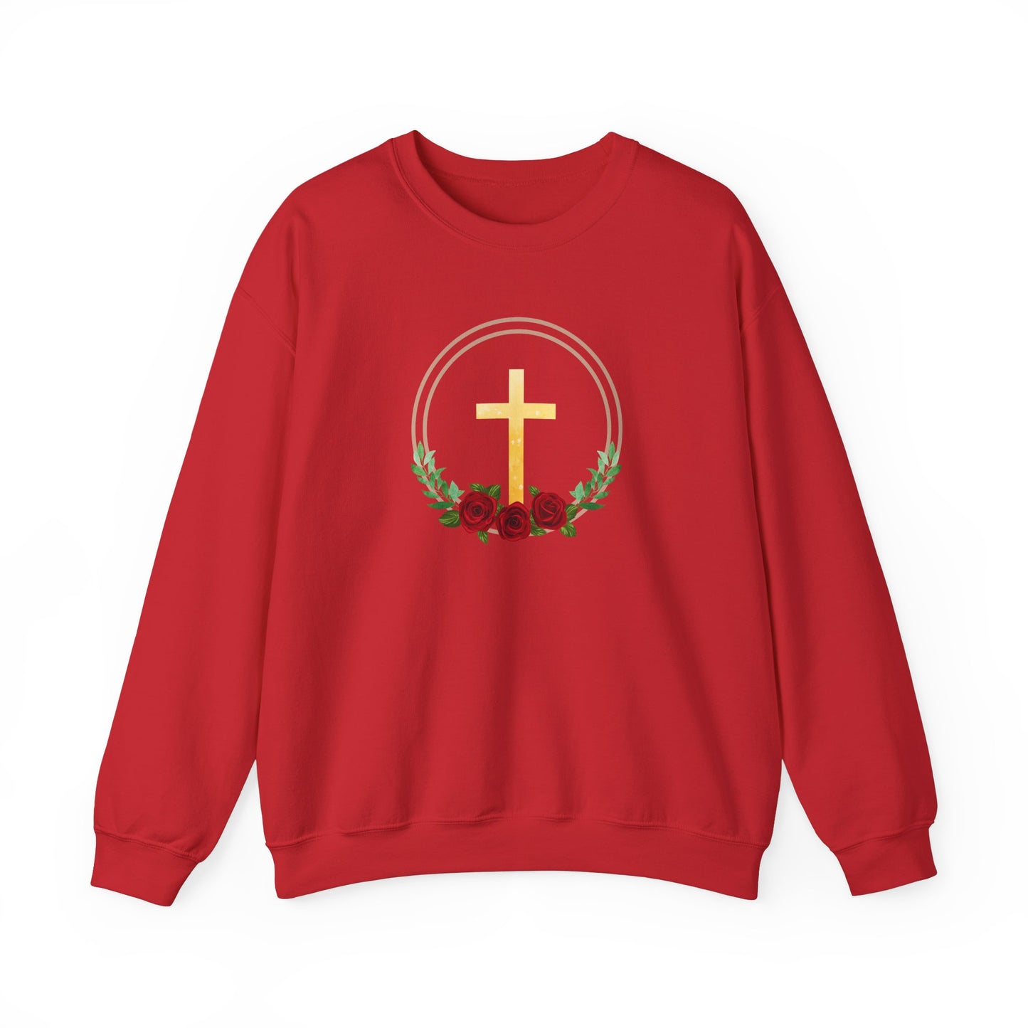 Crewneck - Cross Flower