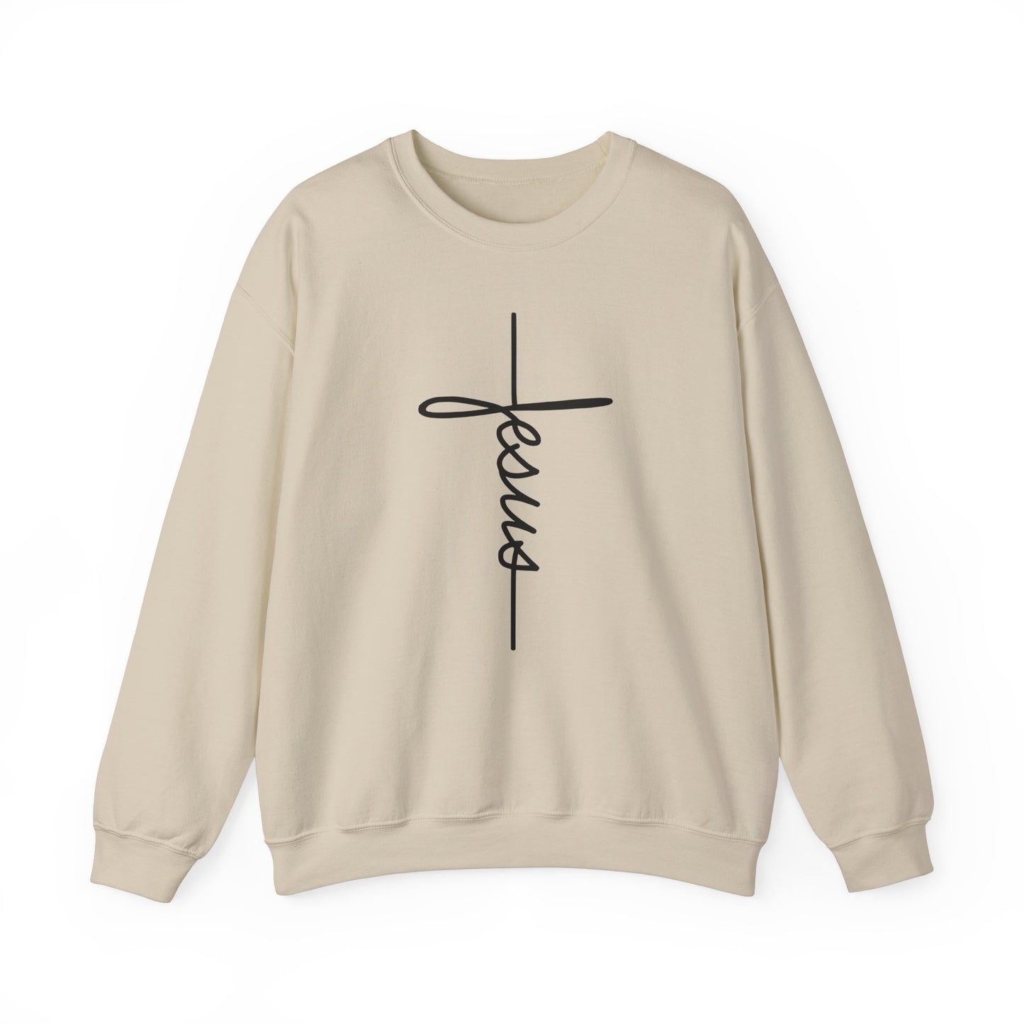 Crewneck - Jesus Calligraphy