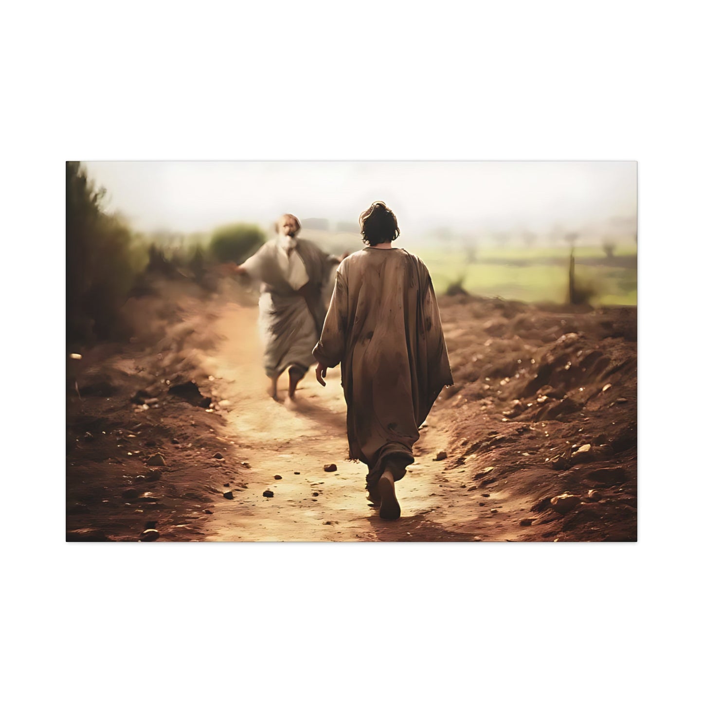 Coming Home - Wall Art Canvas - Canvas | Gospel Merch - 48″ x 32″ (Horizontal) 1.25"