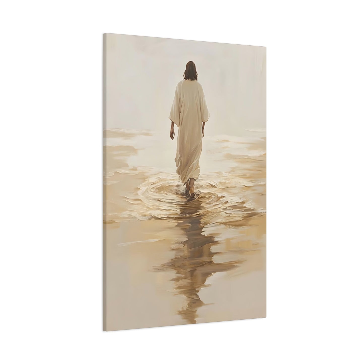 He Walks Before Me - Wall Art Canvas - Canvas | Gospel Merch - 32″ x 48″ (Vertical) 1.25"