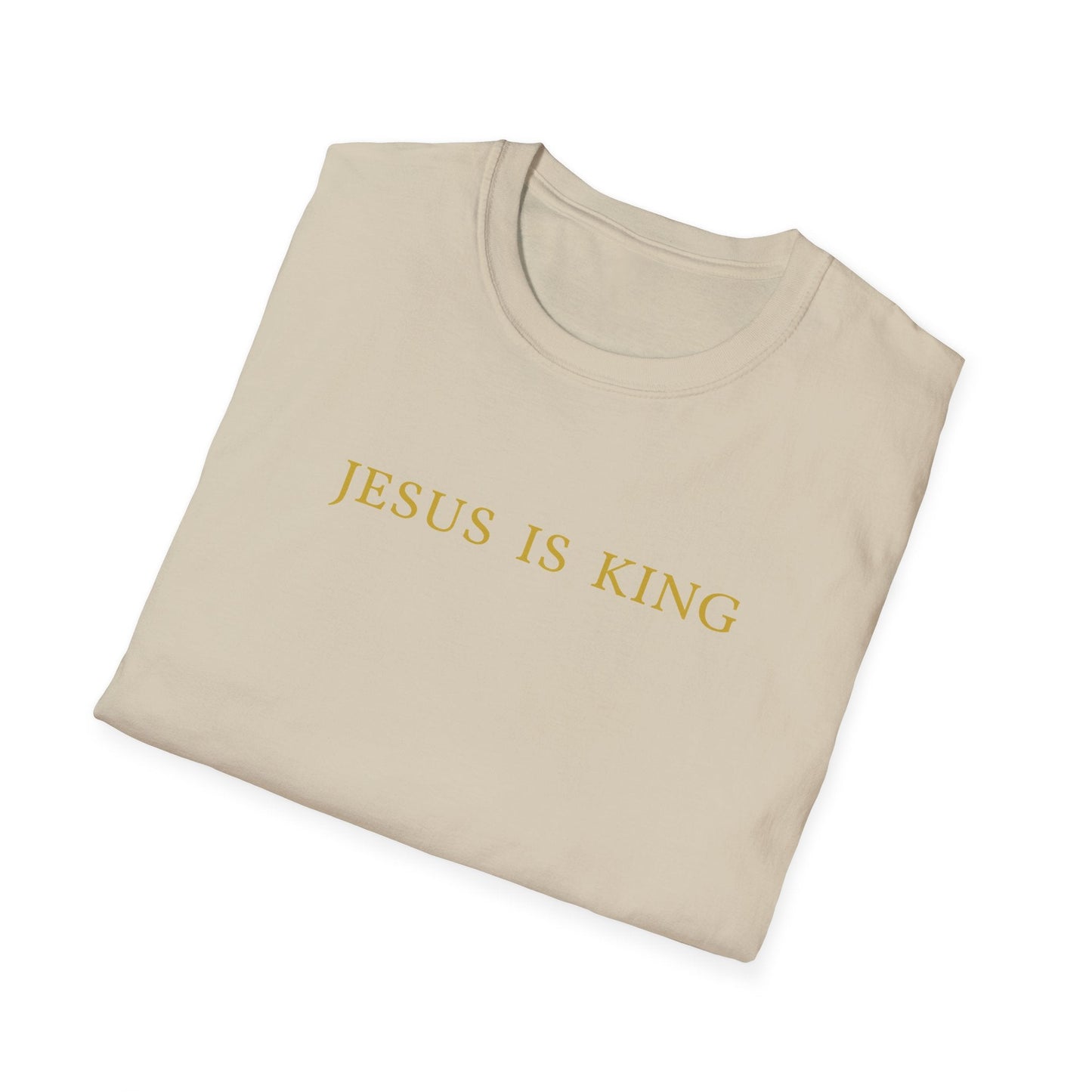 T-Shirt - Jesus is King - T-Shirt | Gospel Merch - XS Red