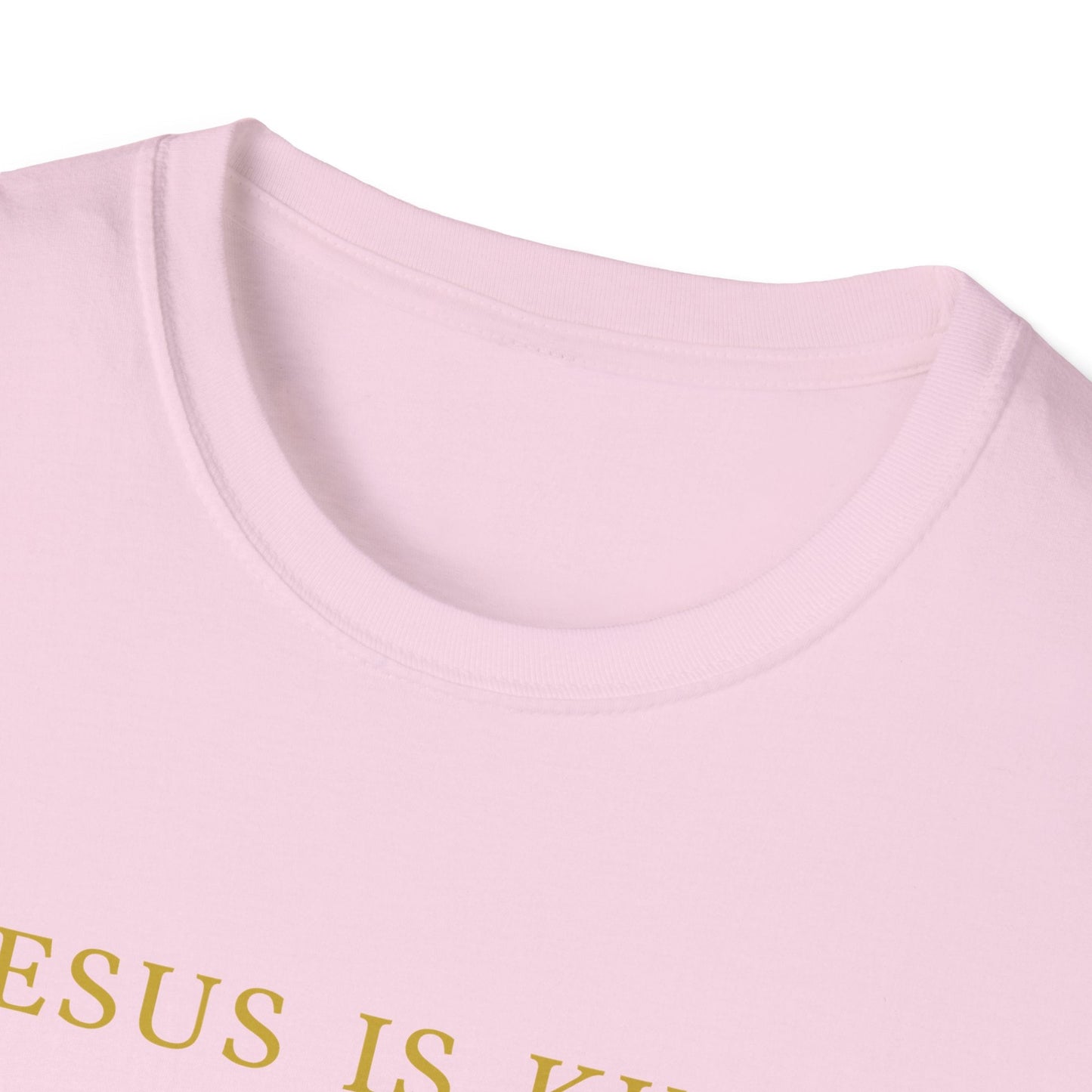 T-Shirt - Jesus is King - T-Shirt | Gospel Merch - XS Red
