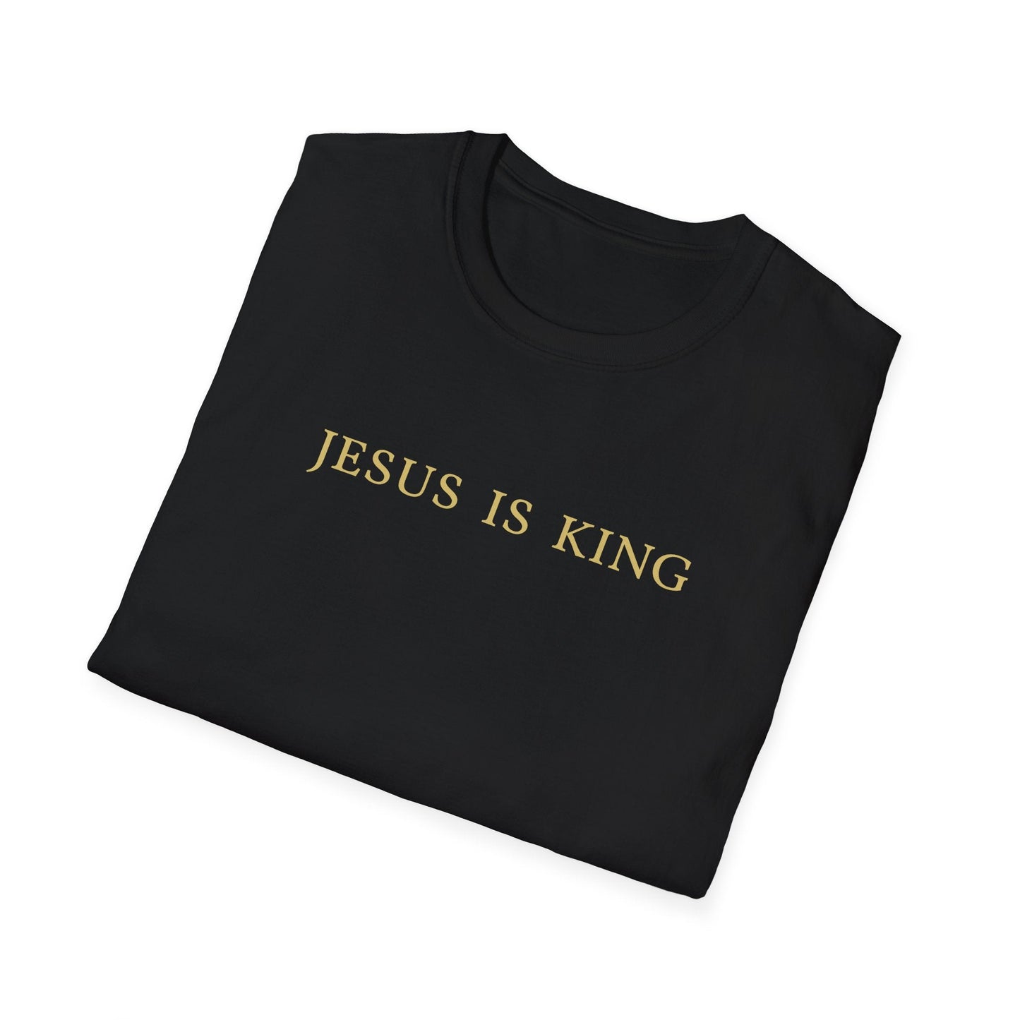T-Shirt - Jesus is King - T-Shirt | Gospel Merch - XS Red