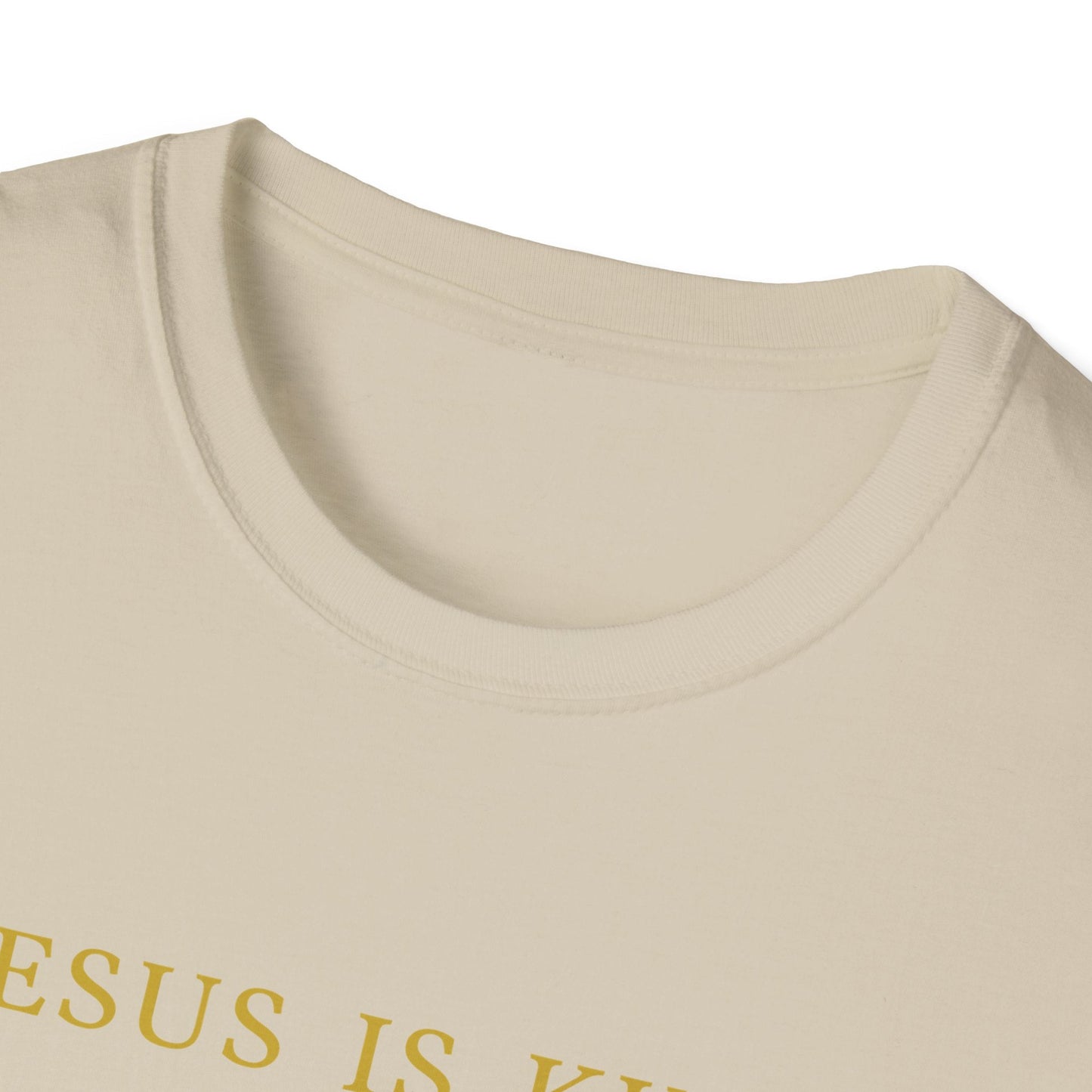 T-Shirt - Jesus is King - T-Shirt | Gospel Merch - XS Red