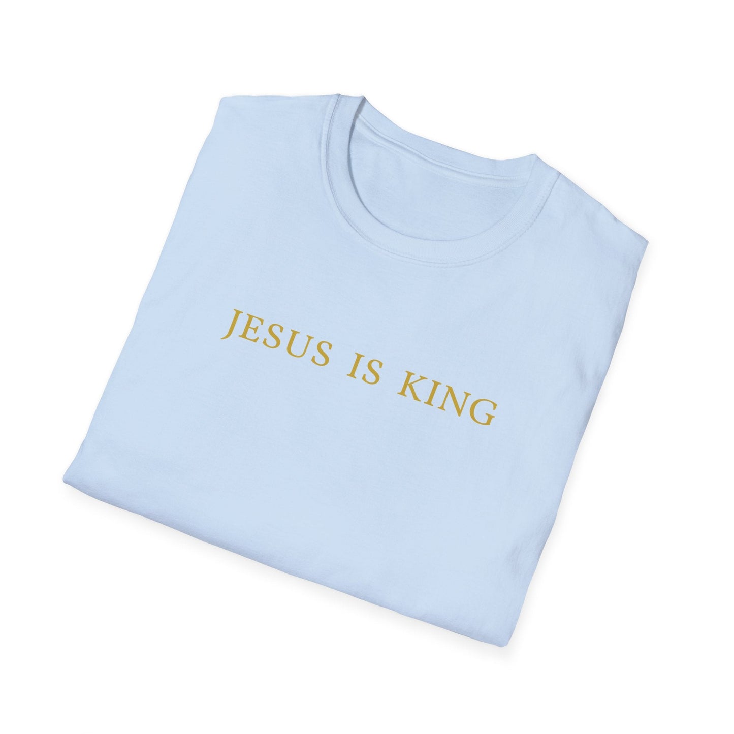 T-Shirt - Jesus is King - T-Shirt | Gospel Merch - XS Red