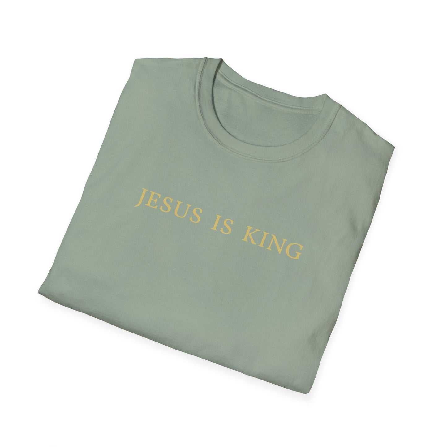 T-Shirt - Jesus is King - T-Shirt | Gospel Merch - XS Red