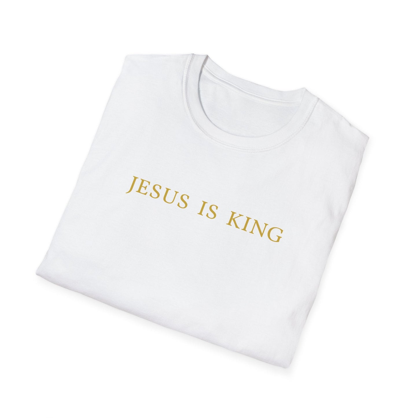 T-Shirt - Jesus is King - T-Shirt | Gospel Merch - XS Red