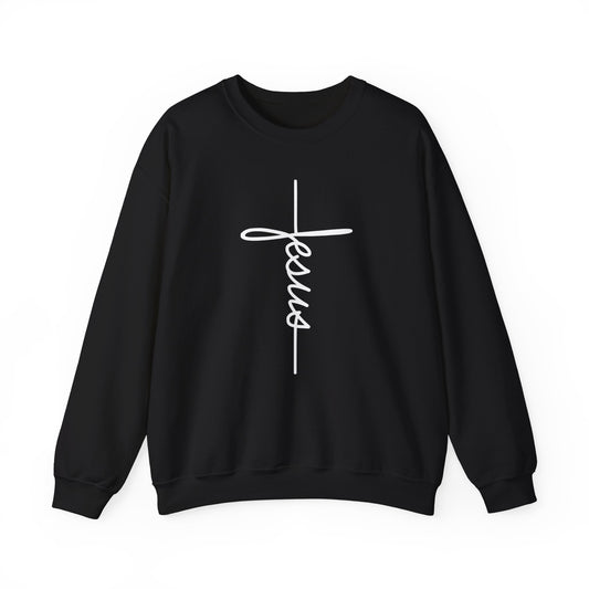 Crewneck - Jesus Calligraphy