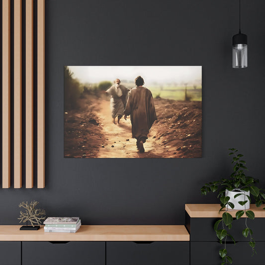 Coming Home - Wall Art Canvas - Canvas | Gospel Merch - 48″ x 32″ (Horizontal) 1.25"